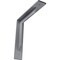 Ekena Millwork Stockport Steel Bracket, Hammered Light Blue 2"W x 10"D x 10"H BKTM02X10X10STHLB - alternate 1